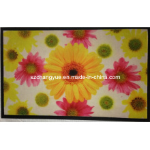 Digital Printed Polyester Bath Mats with PVC Backing